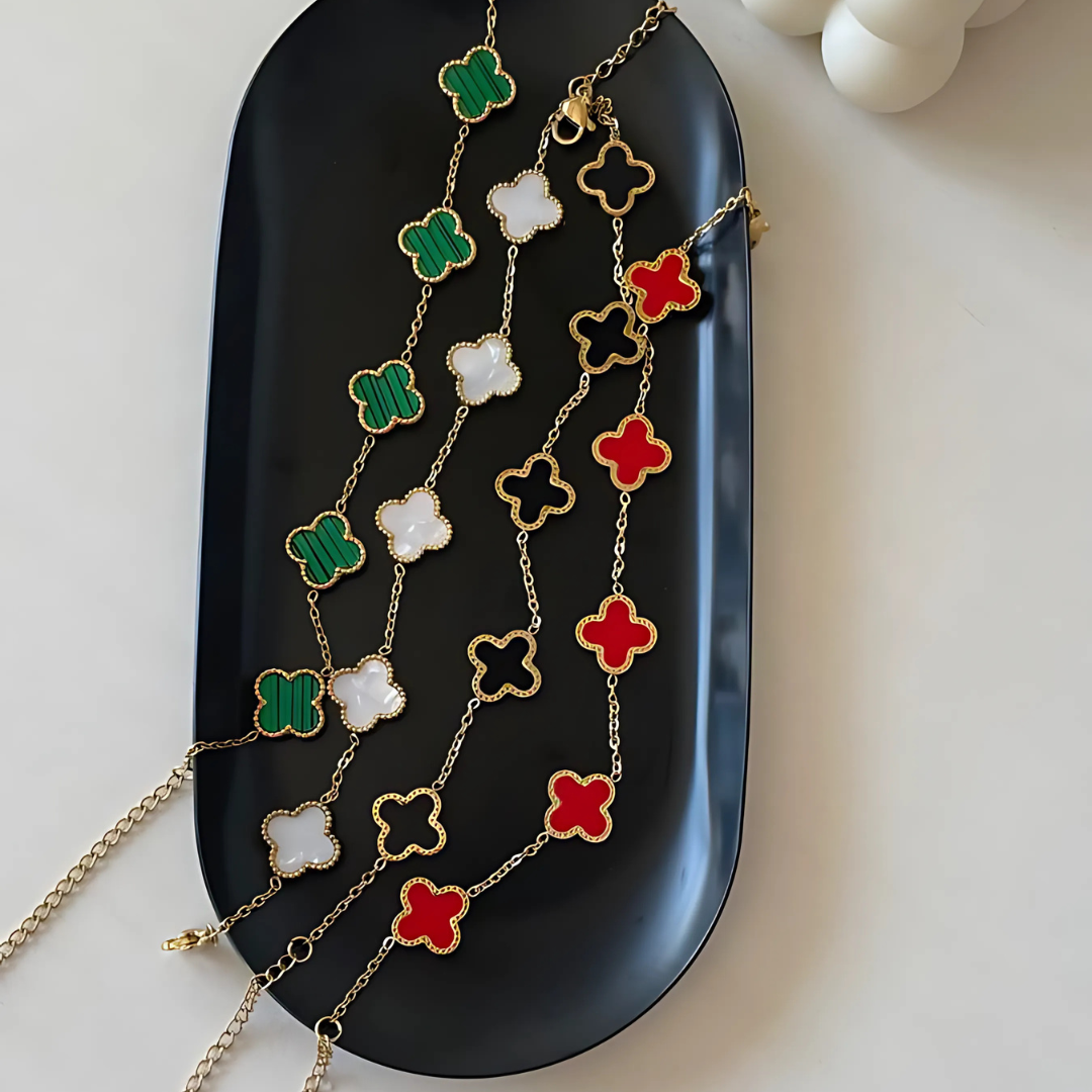 ✨PULSERA TRÉBOL= SOFISTICACIÓN EN UN ÚNICO ACCESORIO- INCLUYE CAJA DE REGALO 🎁 ENVÍO GRATIS 🚚