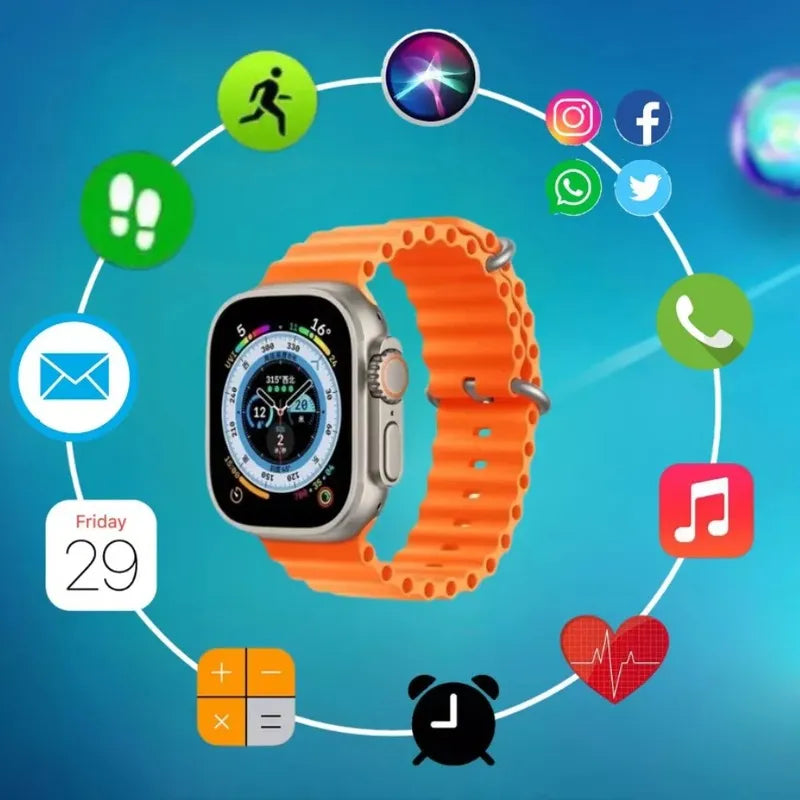 📳SMARTWATCH X8 +🔋 POWER BANK + AUDÍFONOS INALÁMBRICOS🎧
