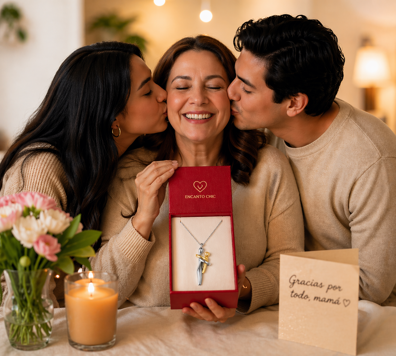💖 COLLAR MAMÁ E HIJO | CAJA GRATIS 🎁 + ENVÍO GRATIS 🚚 + PAGO CONTRA ENTREGA 📦