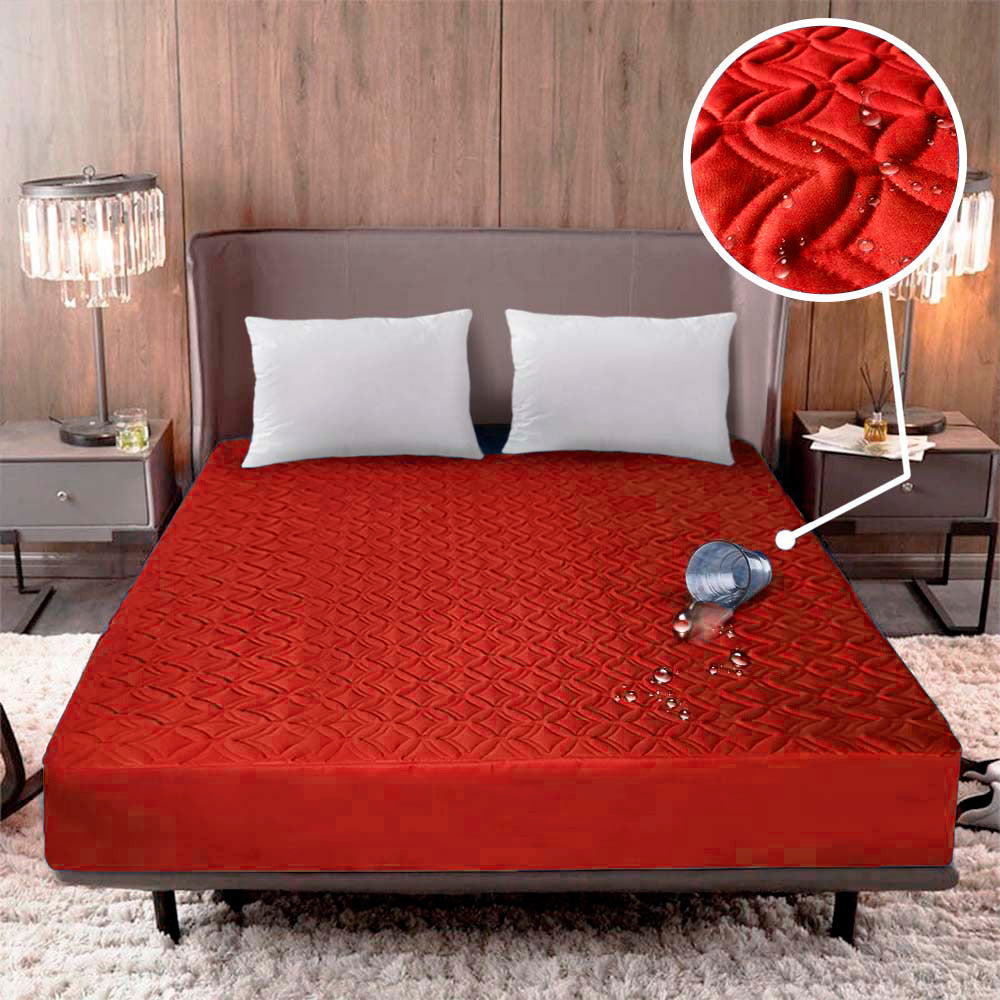 🔒PROTECTOR PREMIUM PARA COLCHÓN — IMPERMEABLE, ANTIÁCAROS, LIBRE DE MANCHAS, DURADERO Y CÓMODO🛏️